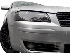 Фари передні Audi A3 8P / 8PA (03-08) - LED H9 (чорні) 4