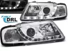 Фари передні Audi A3 8L (96-00) - LED DRL хром 1