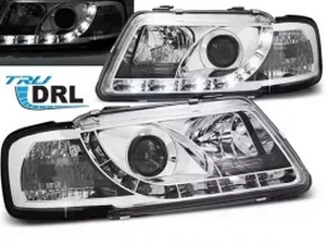 Фари передні Audi A3 8L (96-00) - LED DRL хром 1