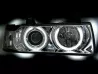 Фари BMW E36 (90-00) Coupe / Cabrio - CCFL ангельські очі хром 2