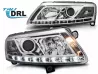 Фари Audi A6 C6 (04-08) - TRU DRL H7 хром 1