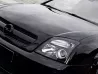 Фари лінзові Opel Vectra C (02-05) - чорні 4