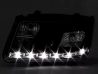 Фари VW Bora A4 (98-05) - Daylight чорні 3