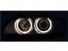Фари хром BMW E39 (95-04) - ангельські очі (LED повороти) 3