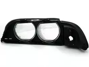 Корпус фар BMW 5 E39 (95-00) - D2S чёрно-дымчатый 3