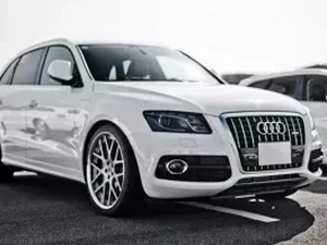 Фари передні Audi Q5 8R (08-12) - TRU DRL чорні 4