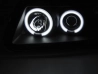 Фари чорні Audi A3 I (8L; 96-00) - ангельські очі CCFL 3