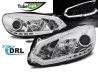 Фари VW Golf VI (08-13) - Tube Lights TRU DRL хром 1