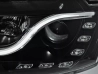 Фари VW Jetta A6 (11-18) - Tube Lights TRU DRL чорні (Sonar) 2