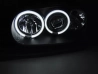 Фари чорні VW Golf IV (97-03) - ангельські очі CCFL 2