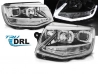 Фари VW T6 (15-19) - TRU DRL (хром) 1