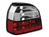 Ліхтарі задні VW Golf III (91-97) - червоно-білі (кришталеві) 2