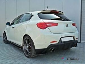 Сплиттера задние угловые Alfa Romeo Giulietta (10-) 4