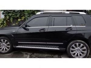 Дефлектори вікон Mercedes GLK X204 (08-15) - Hic (накладні) 3