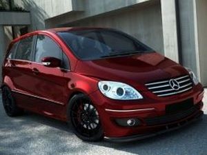 Спліттер передній Mercedes B W245 (05-08) 3