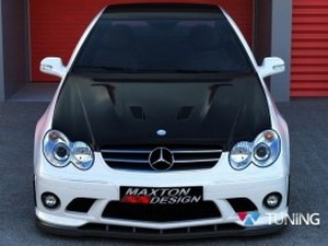 Спліттер передній Mercedes CLK W209 AMG204 (02-09) 2