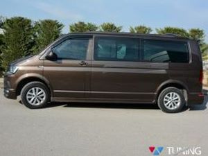 Накладки на пороги VW T6 (2015-) - MELISET 3