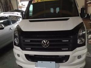 Дефлектор капота VW Crafter (06-16) - Hic (акрил) 3