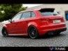 Спліттера заднього бампера Audi S3/A3 S-Line 8V (13-16) Sportback 2