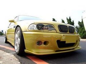 Накладка переднего бампера BMW E46 - M3 стиль 3