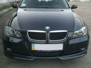 Накладки переднего бампера (углы) BMW E90 / E91 (05-08)