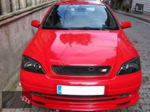 Юбка передняя Opel Astra G (98-09) Sedan - Meliset стиль 3