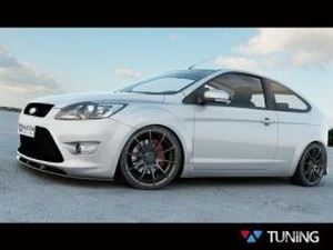 Сплиттер передний Ford Focus II ST (08-10) рестайлинг 3