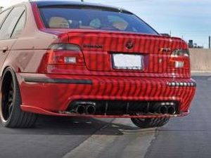Сплиттер задний BMW E39 M5 / M (95-04)