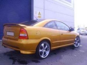 Накладка на задний бампер (углы) OPEL Astra G Coupe, Cabrio 2