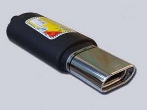 Глушитель универсальный NM-142/21-1 овальная насадка