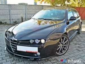 Спліттер передній Alfa Romeo 159 (05-11) 4