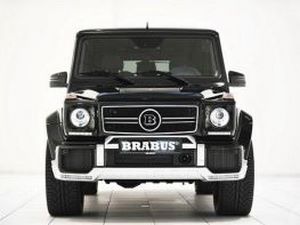 Накладка на передний бампер Mercedes G W463 (90-18) - Brabus стиль 6