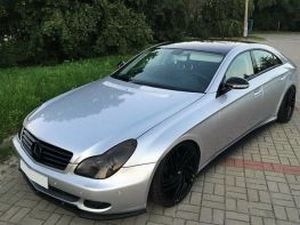 Спліттер передній Mercedes CLS W219 (04-08) 4