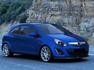 Спліттер передній Opel Corsa D (11-14) рестайлінг 2