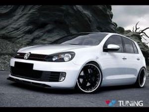 Сплиттер передний VW Golf VI GTI (08-12) - версия 1 2