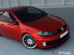 Сплиттер передний VW Golf VI GTI (08-12) - версия 2 2