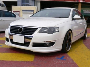 Юбка передняя VW Passat B6 (05-10) - R-Line стиль 1