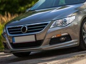 Губа передня VW Passat CC (08-12) - R-Line стиль