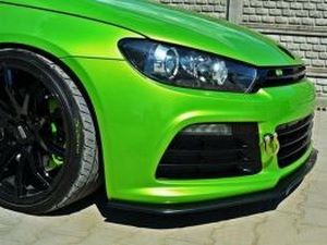 Спліттер передній VW Scirocco R (08-14) версія 2 4