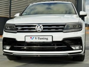 Спліттер передній VW Tiguan II R-Line (16-) 3