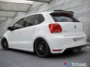 Накладка на спойлер VW Polo V GTI / R-Line (09-14) 4