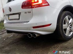 Насадки на глушитель VW Touareg II (2011-2015) 4