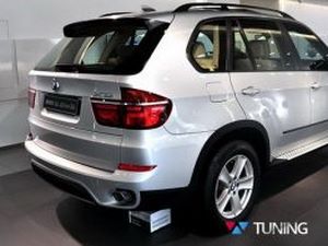 Насадки глушителя BMW X5 E70 LCI (2010-2013) рестайлинг - круглые 3