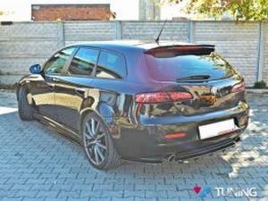 Центральный задний сплиттер Alfa Romeo 159 (05-11) 3