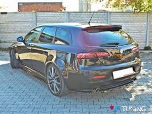 Центральний задній спліттер Alfa Romeo 159 (05-11) 3