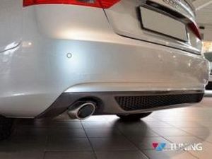 Диффузор задний Audi A5 8T (11-16) Coupe рестайлинг - S-Line