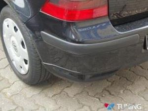 Накладки на углы заднего бампера VW Golf IV HB 2