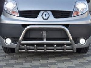 Кенгурятник OPEL Vivaro A (01-14) - с грилем 5