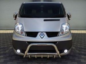 Кенгурятник с грилем OPEL Vivaro A (без надписи) 2 6