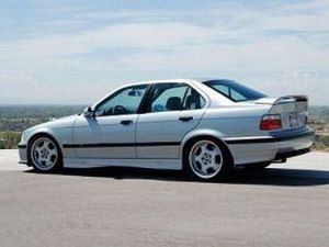 Накладки на боковые пороги BMW 3 E36 - M3 стиль (пластик) 2 2